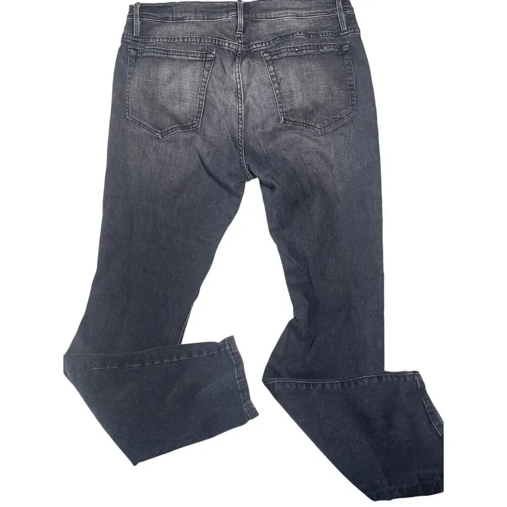 Frame Jeans Women’s Size 33 L'Homme Slim Black Denim Pants